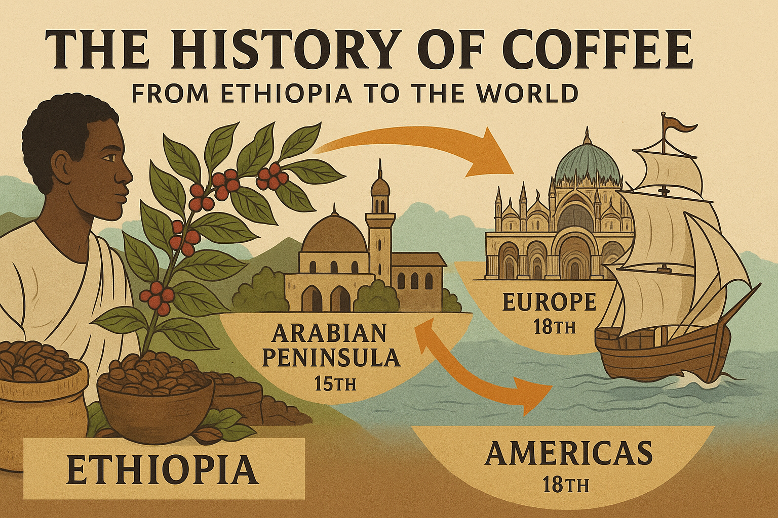The History of Coffee: From Ethiopia to the World