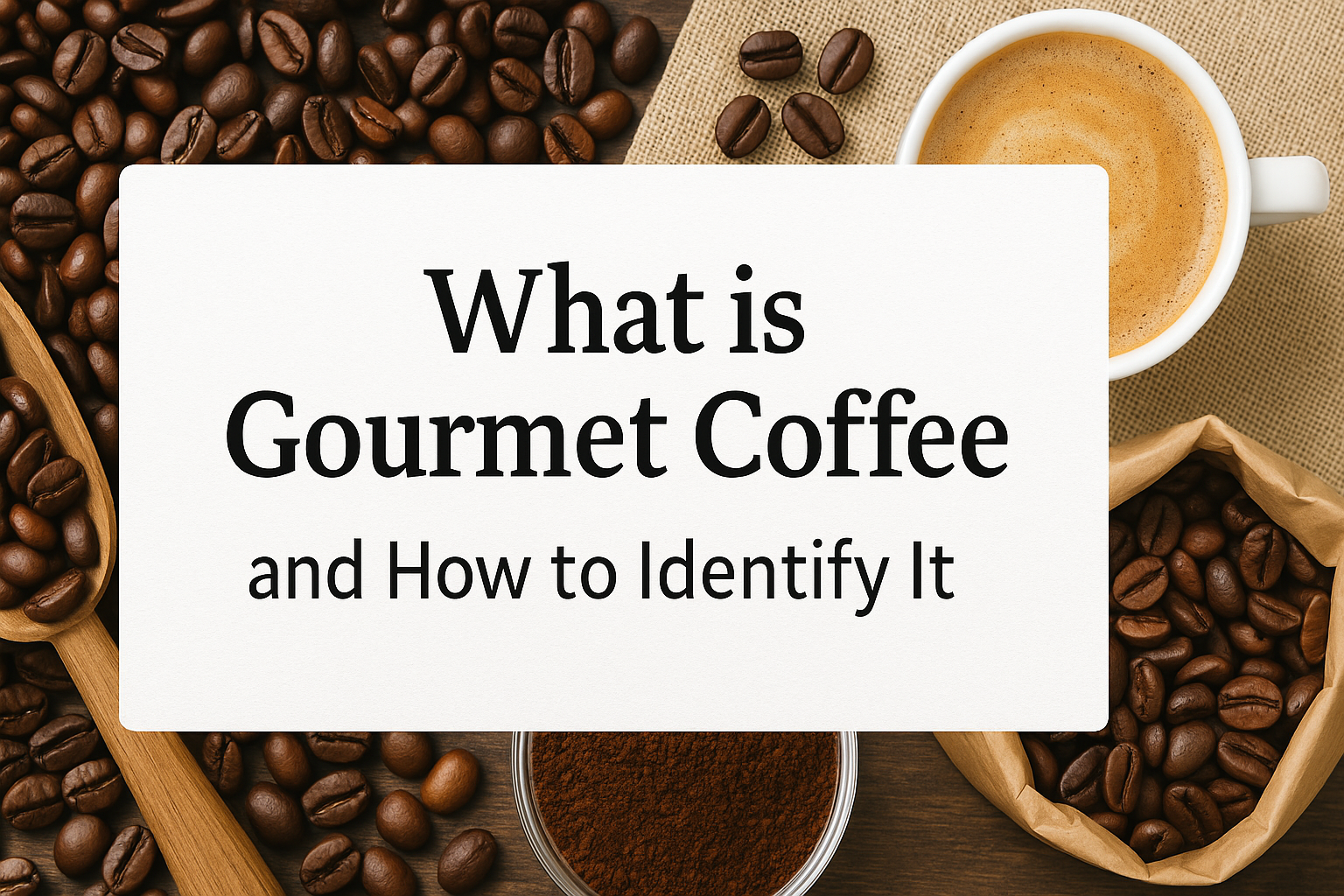What is Gourmet Coffee and How to Identify It