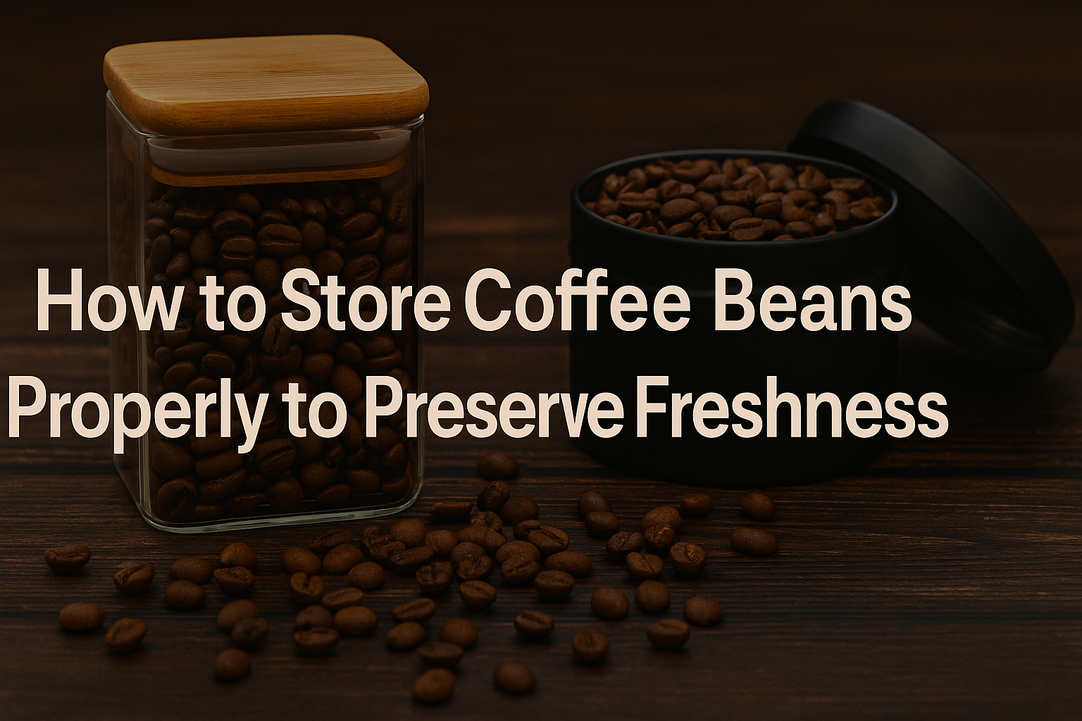 How to Store Coffee Beans Properly to Preserve Freshness