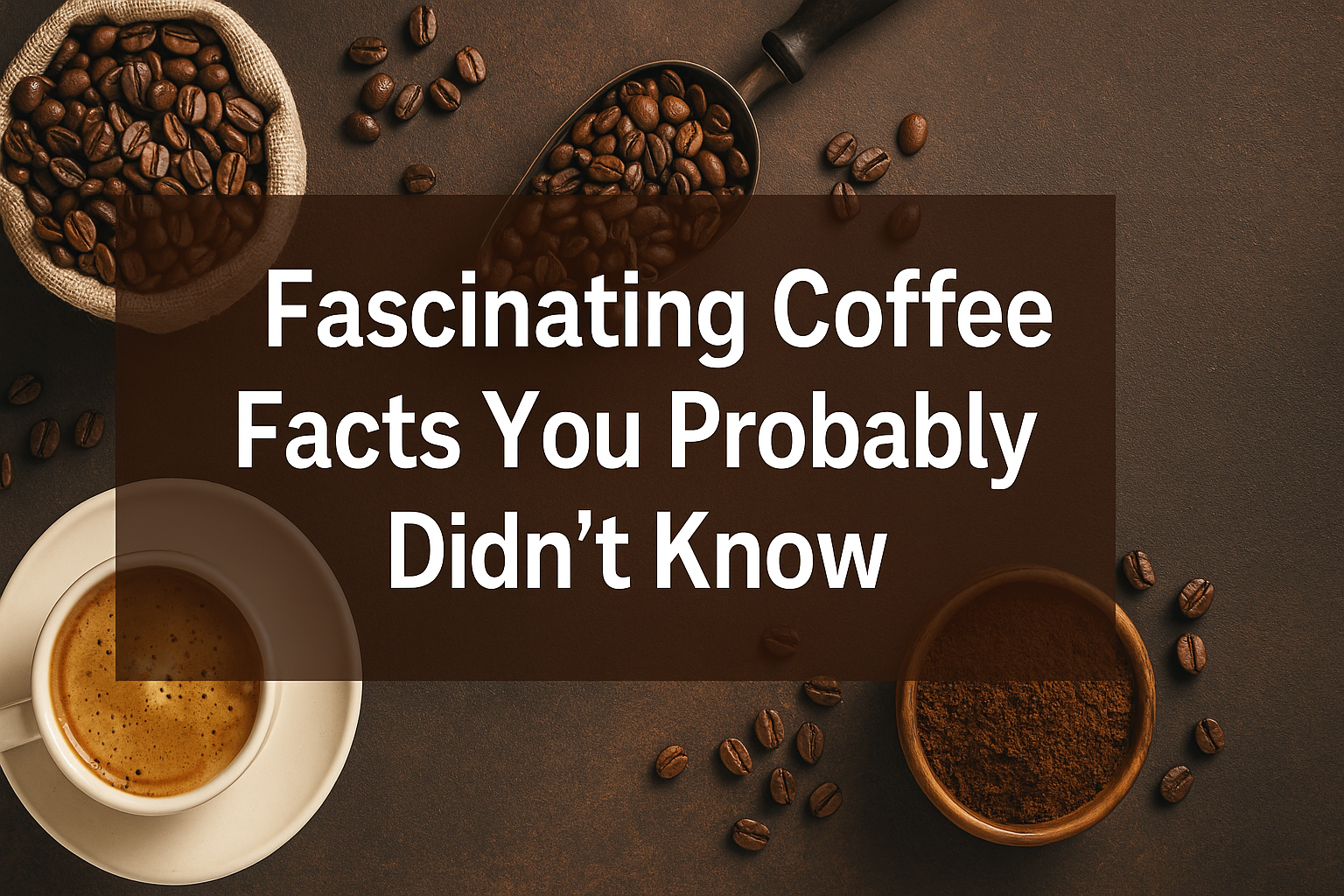 Fascinating Coffee Facts You Probably Didn’t Know